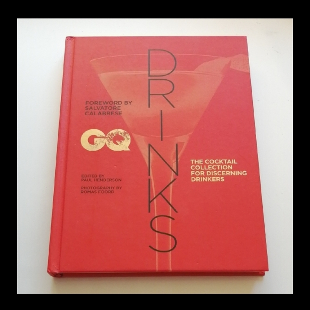 GQ Red Cocktail Collection Book